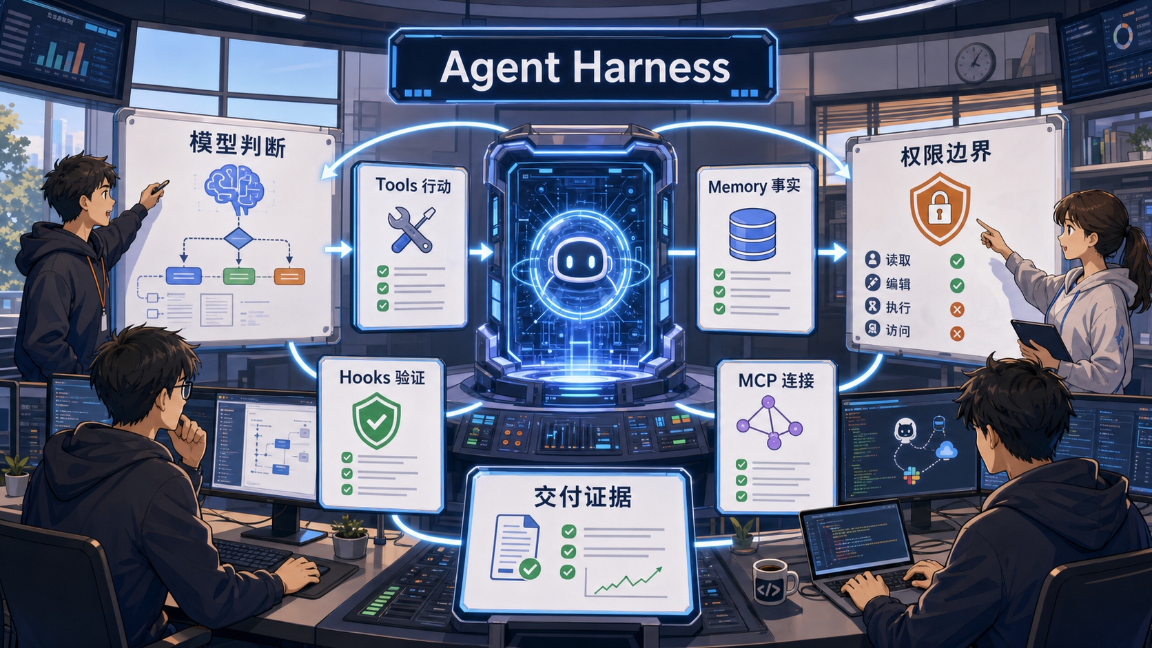 Agent Harness 工程控制室