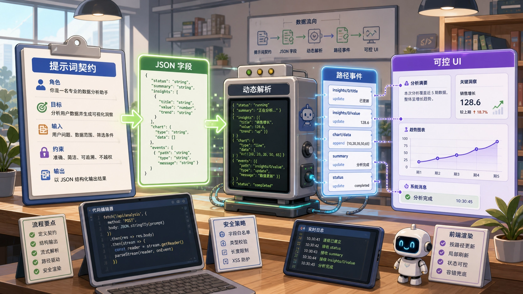 提示词与 JSON 结构化输出