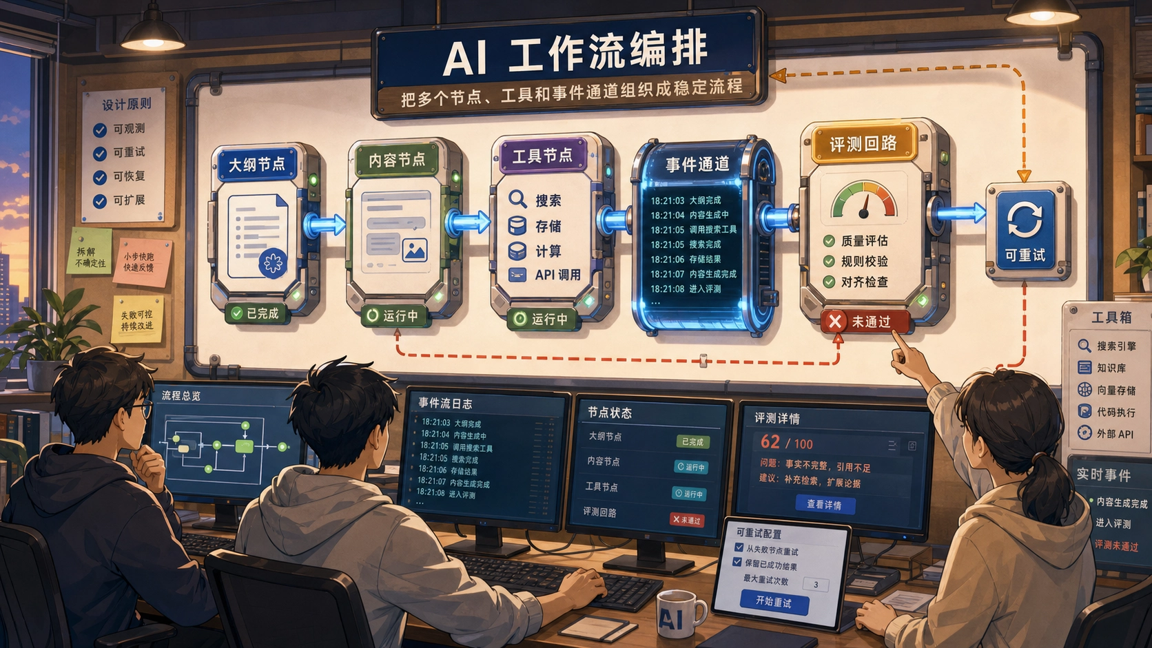AI 工作流节点编排