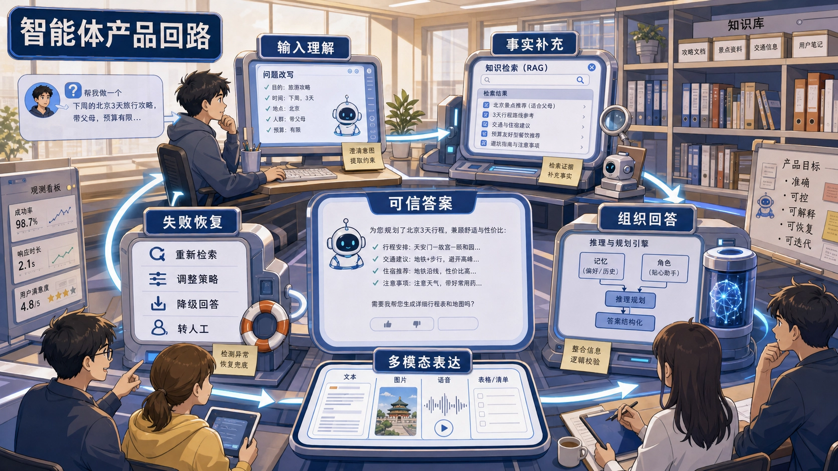 智能体产品完整回路