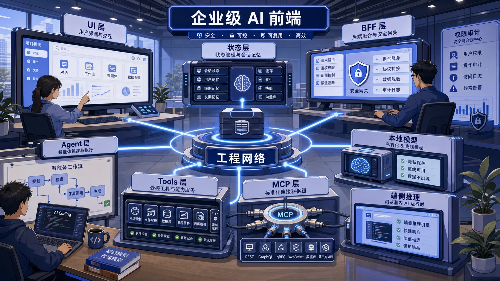 企业级 AI 前端工程网络